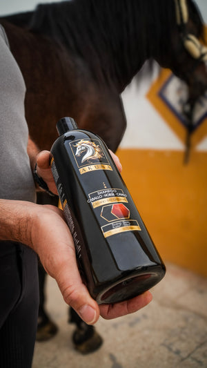 Champú Castaño – Caballos Castaños claros o encendidos 1L | 5L
