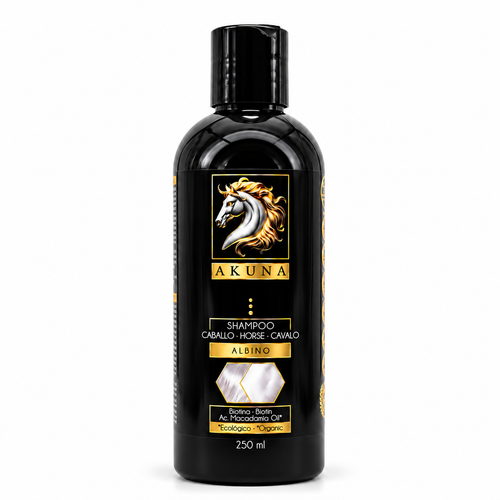Albino Shampoo – Albino and Light-Skinned Horses 1L | 5L