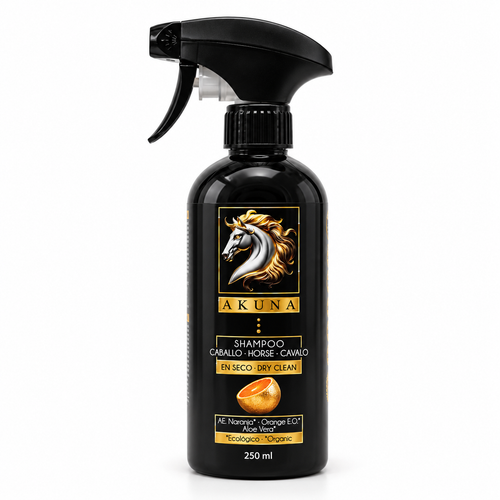 Champú en Seco Akuna | Limpieza sin agua 99% natural 250 ml | 1L | 5L