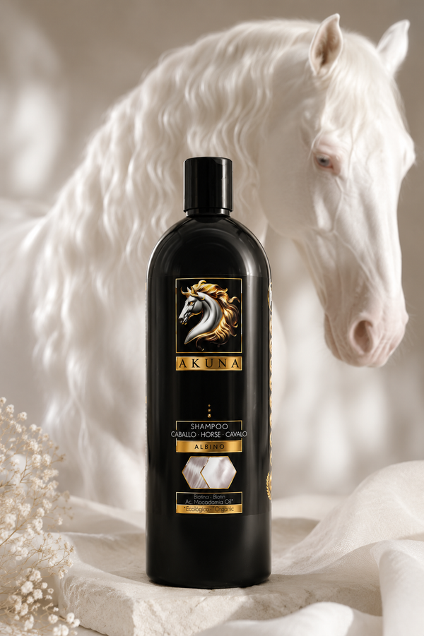Champú Albino – Caballos Albinos y de piel clara 1L | 5L