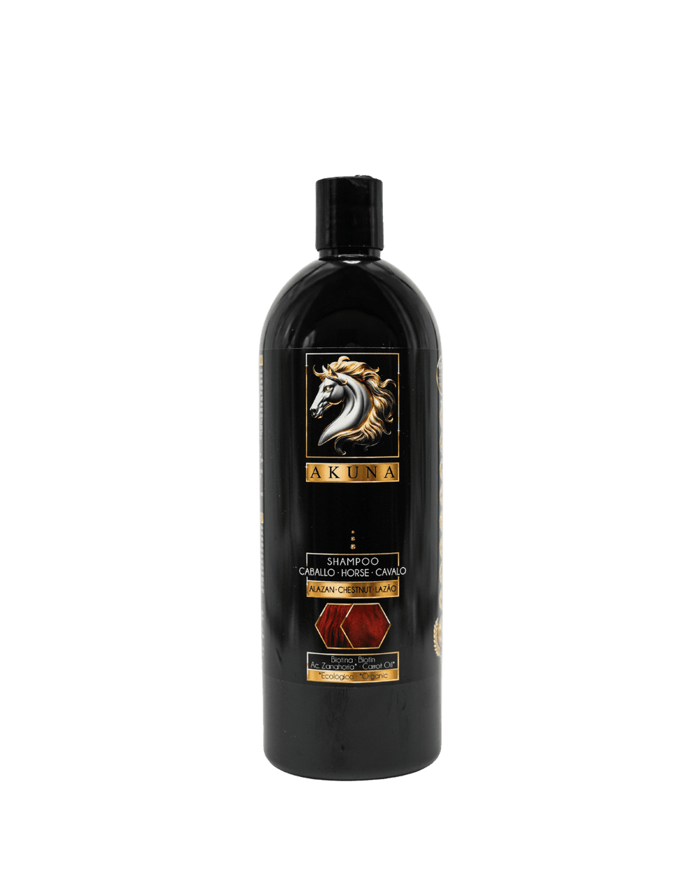 Champú Alazán – Caballos Rojizos y Castaños Claros 1L | 5L
